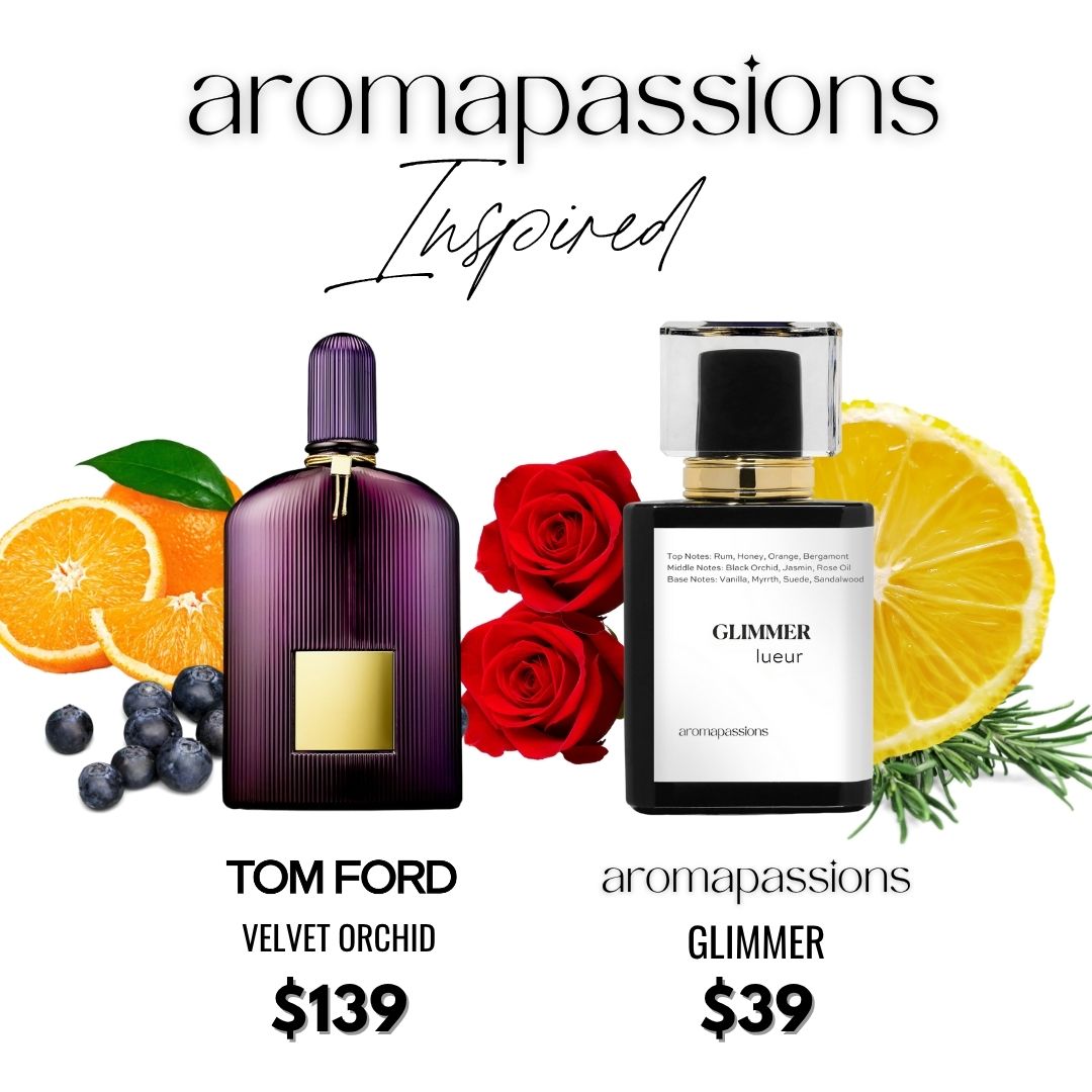 GLIMMER | Inspired by TOM FORD VELVET ORCHID | Velvet Orchid Dupe Pheromone Perfume