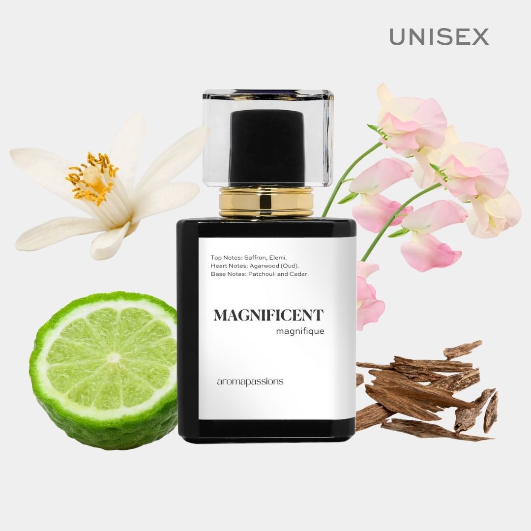 MAGNIFICENT | Inspired by MFK 724 | Calabrian Bergamot Sweet Pea Jasmin Sandalwood Essential Oils | 724 Dupe Pheromone Perfume