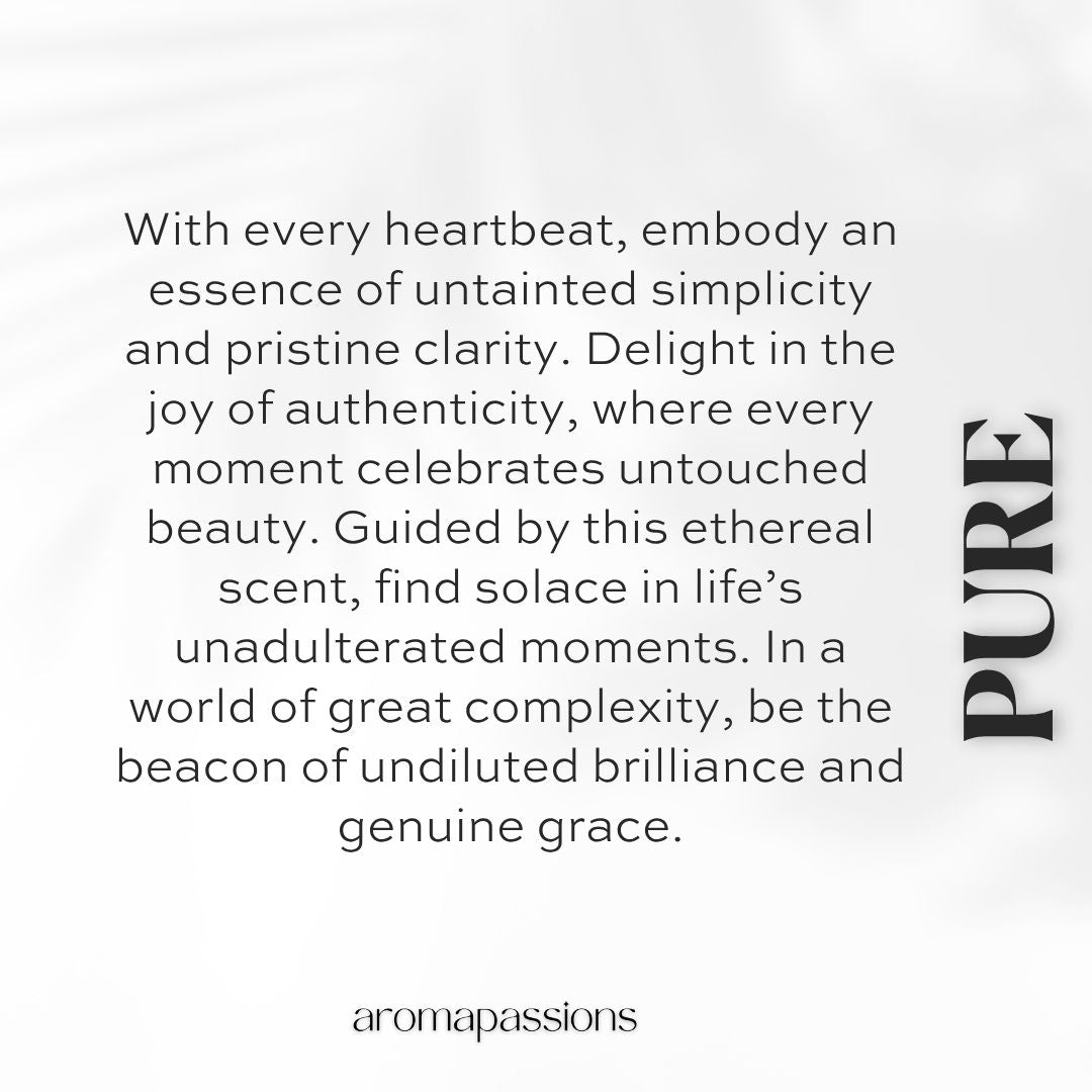 PURE | Inspired by CREED LOVE IN WHITE | Narcissus Italian Jasmine Bulgarian Rose Sandalwood Vanilla Essential Oils | Love in White Dupe Pheromone Perfume