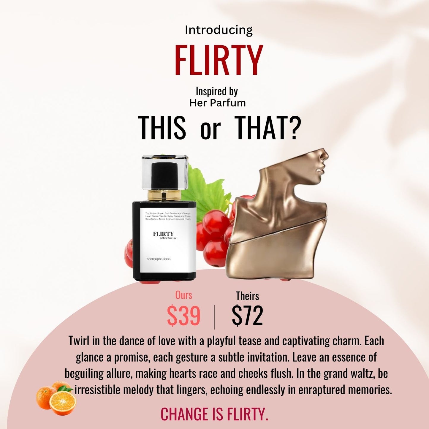 FLIRTY | Inspired by BILLIE EILISH HER PARFUM | Her Parfum Dupe Pheromone Perfume