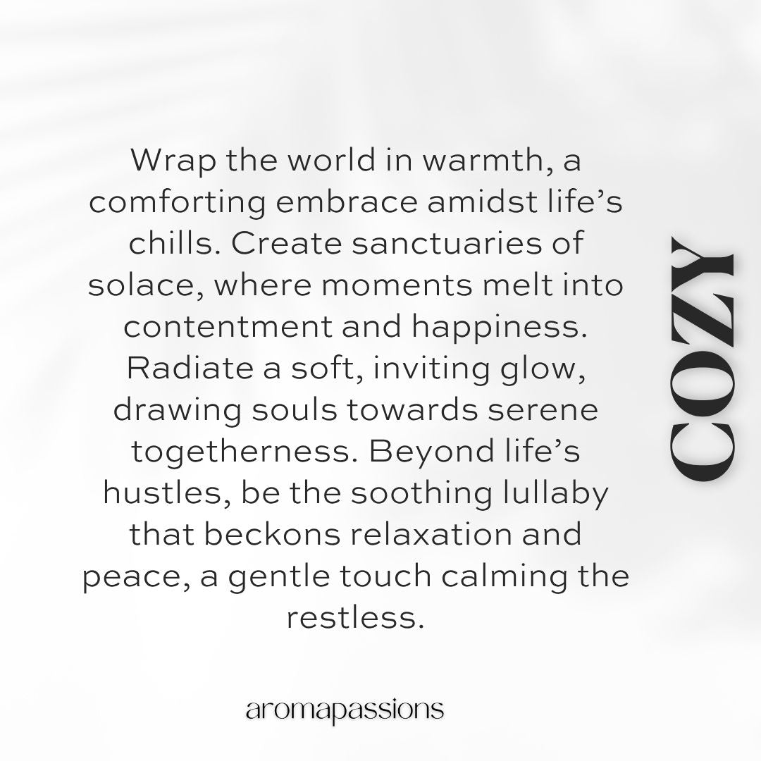 COZY | Inspired by JO MALONE MYRRH AND TONKA | Myrrh and Tonka Dupe Pheromone Perfume