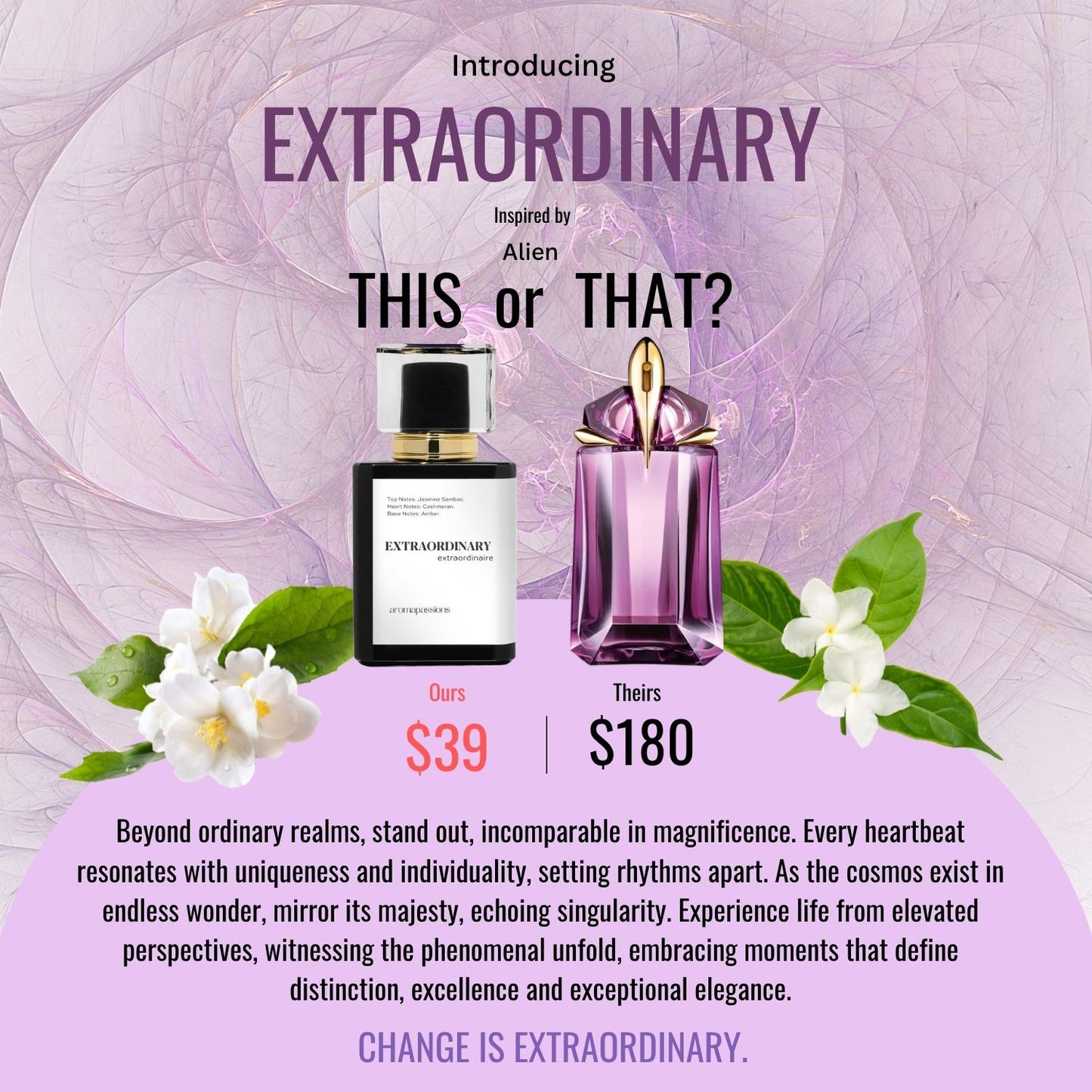 EXTRAORDINARY | Inspired by MUGLER ALIEN | Alien Dupe Pheromone Perfume