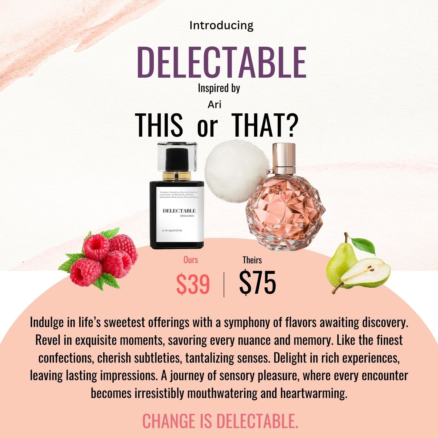 DELECTABLE | Inspired by ARIANA GRANDE ARI | Ari Dupe Pheromone Perfume