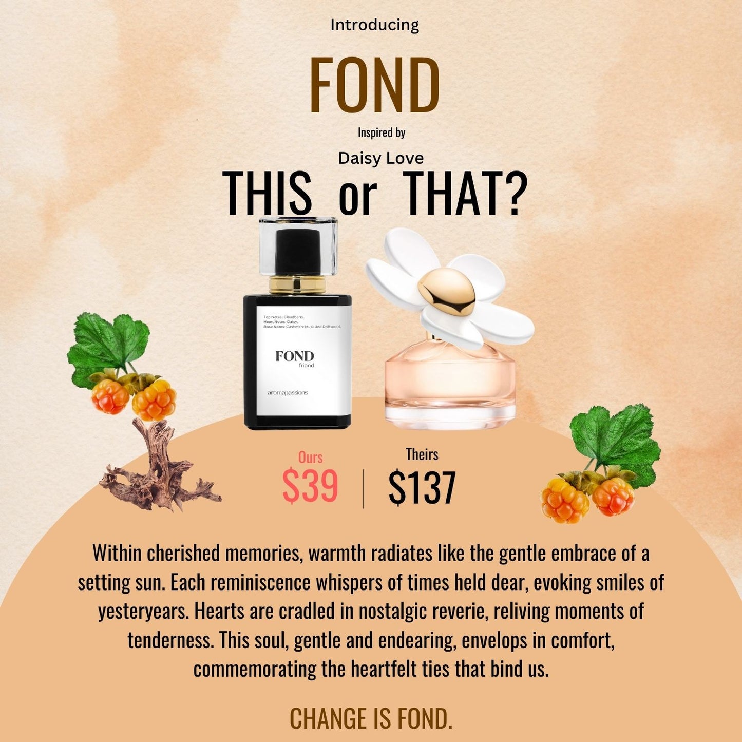 FOND | Inspired by MARK JACOBS DAISY LOVE | Daisy Love Dupe Pheromone Perfume