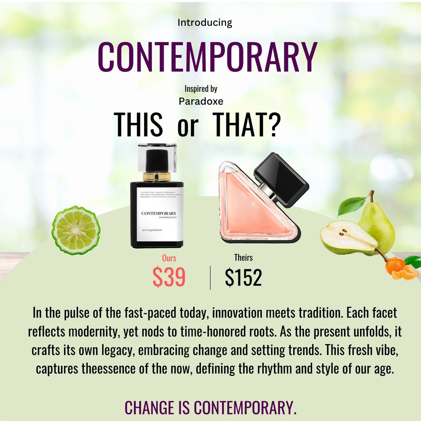 CONTEMPORARY | Inspired by PRADA PARADOXE | Paradoxe Dupe Pheromone Perfume