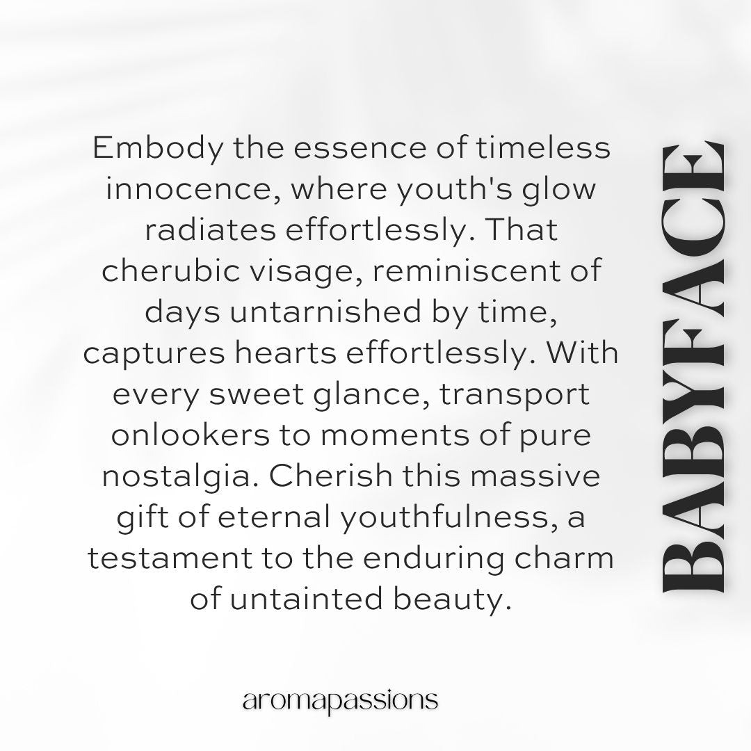 BABYFACE | Inspired by MELANIE MARTINEZ CRY BABY PERFUME MILK | Cry Baby Perfume Milk Dupe Pheromone Perfume - aromapassions