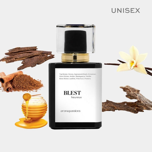 BLEST | Inspired by MONTALE HONEY AOUD | Honey Aoud Dupe Pheromone Perfume - aromapassions
