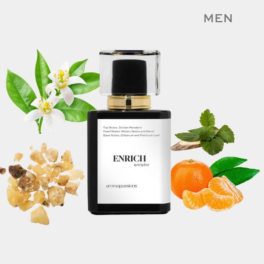 ENRICH | Inspired by BVLGARI AQVA AMARA | Aqva Amara Dupe Pheromone Perfume - aromapassions