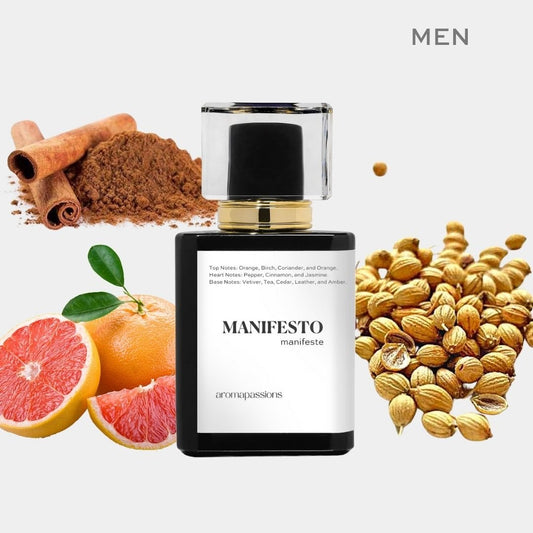 MANIFESTO | Inspired by CARTIER DECLARATION | Declaration Dupe Pheromone Perfume - aromapassions