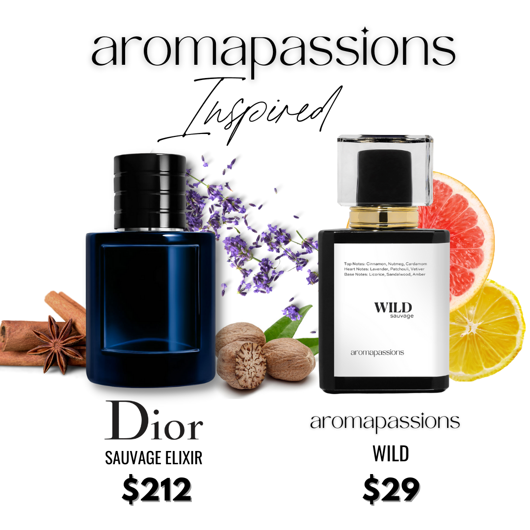 Dupe Elixir WILD | Inspired by Dior SAUVAGE ELIXIR Perfume