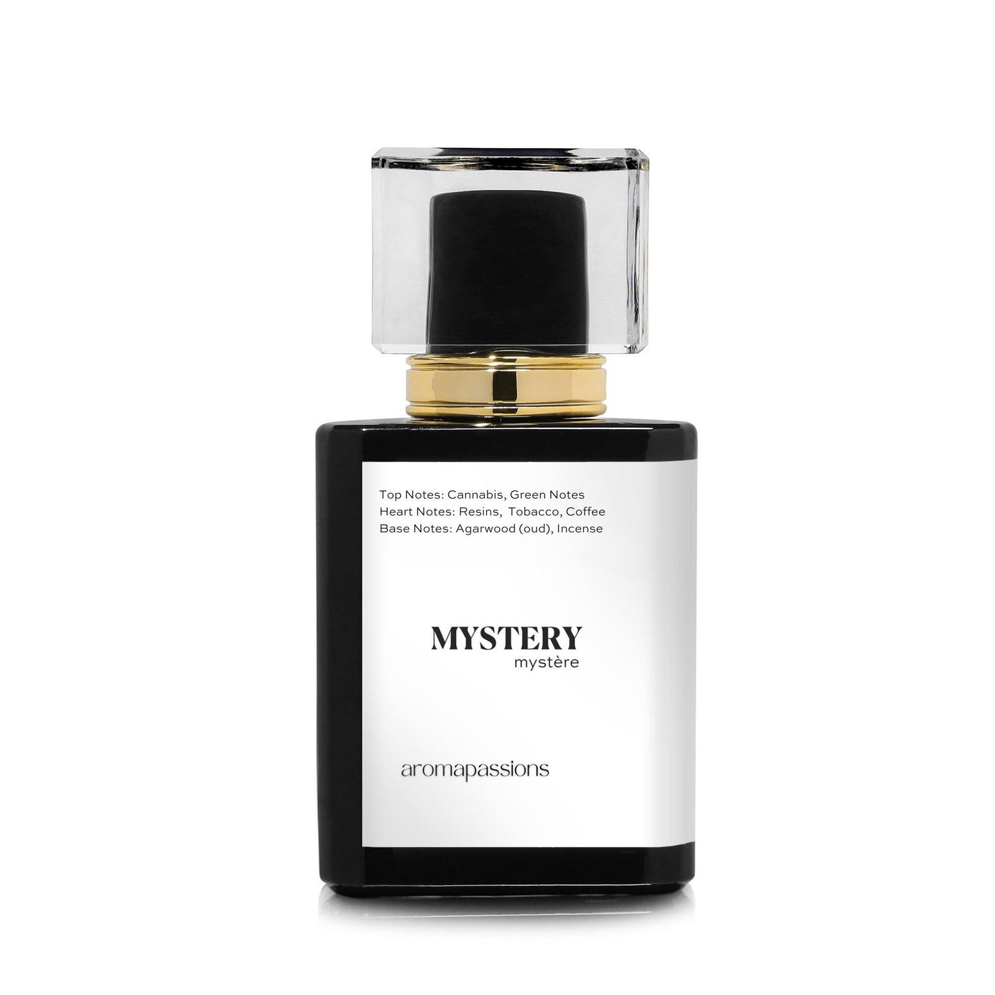 MYSTERY | Inspired by NASOMATTO BLACK AFGANO | Black Afgano Dupe Pheromone Perfume | Vanilla Cedarwood Fragrance Essential Oils Parfum Notes