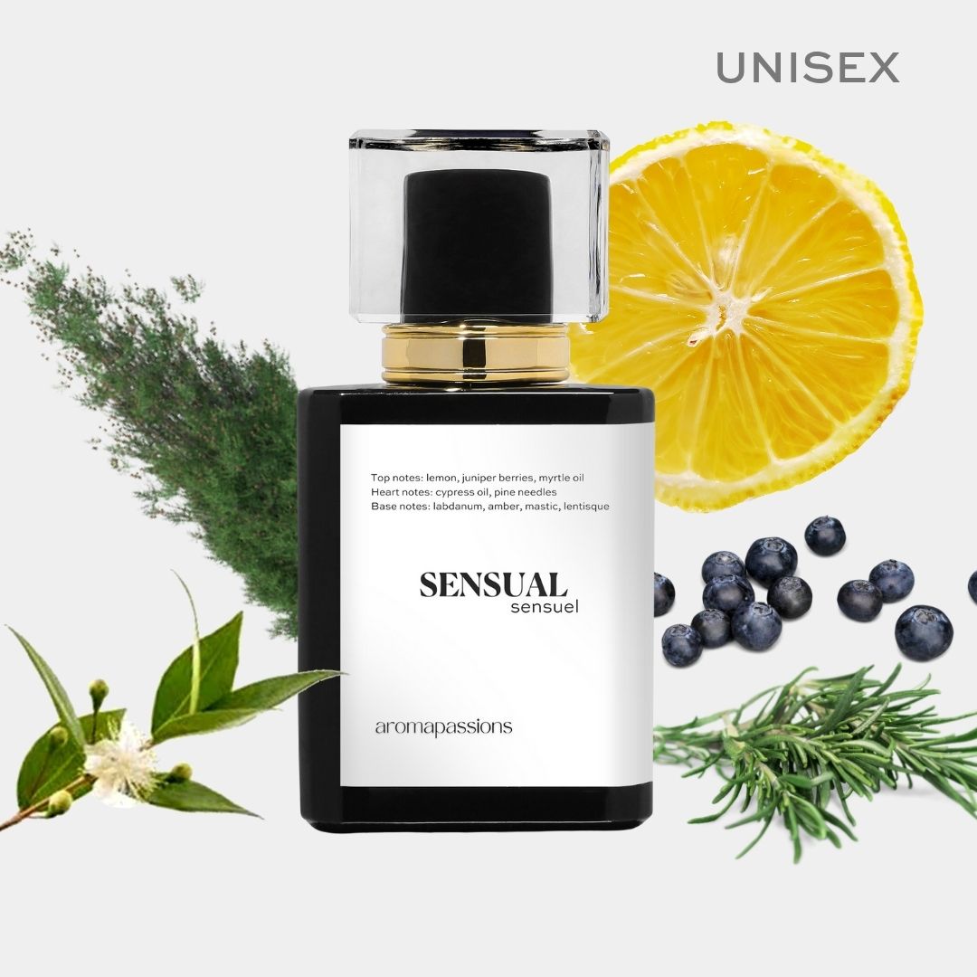 SENSUAL | Inspired by Tom Ford COSTA AZZURRA | Costa Azzurra Eau De Parfum Dupe Pheromone Perfume | Lemon Rosemary Essential Oils