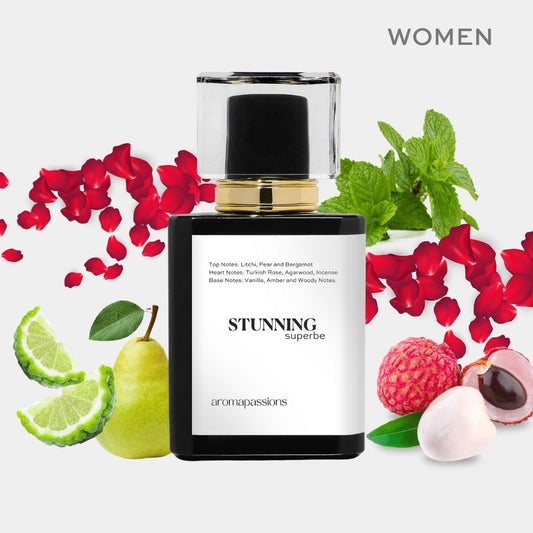 STUNNING | Inspired by MARLY DELINA EXCLUSIF | Delina Exclusif Dupe Pheromone Eau De Perfum | Rose Frankincense Vanilla Peppermint Essential Oil
