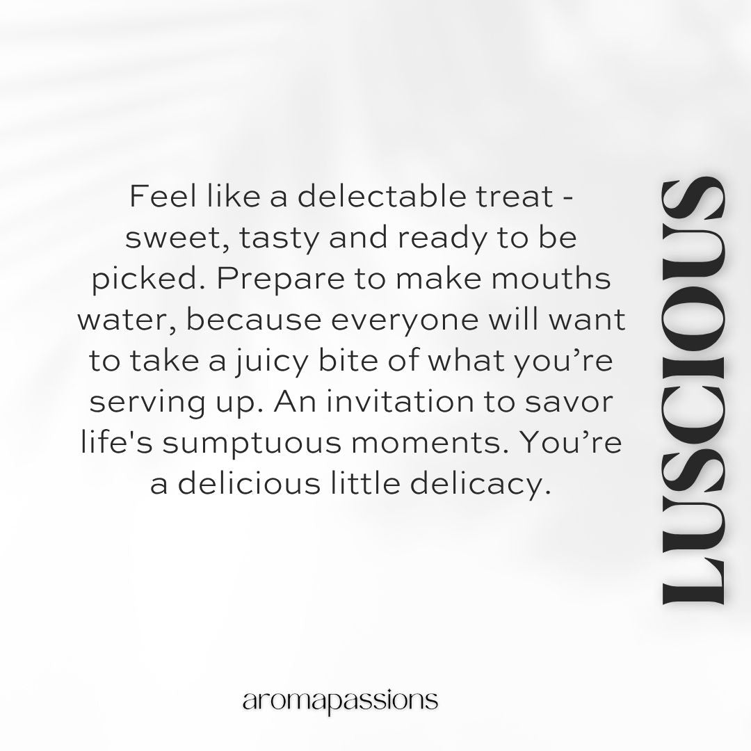 LUSCIOUS | Inspired by TOM FORD LOST CHERRY | Lost Cherry Dupe Pheromone Perfume | Cherry Scent Notes | Vanilla Cedarwood Vetiver Jasmine Cinnamon Turkish Rose Essential Oils
