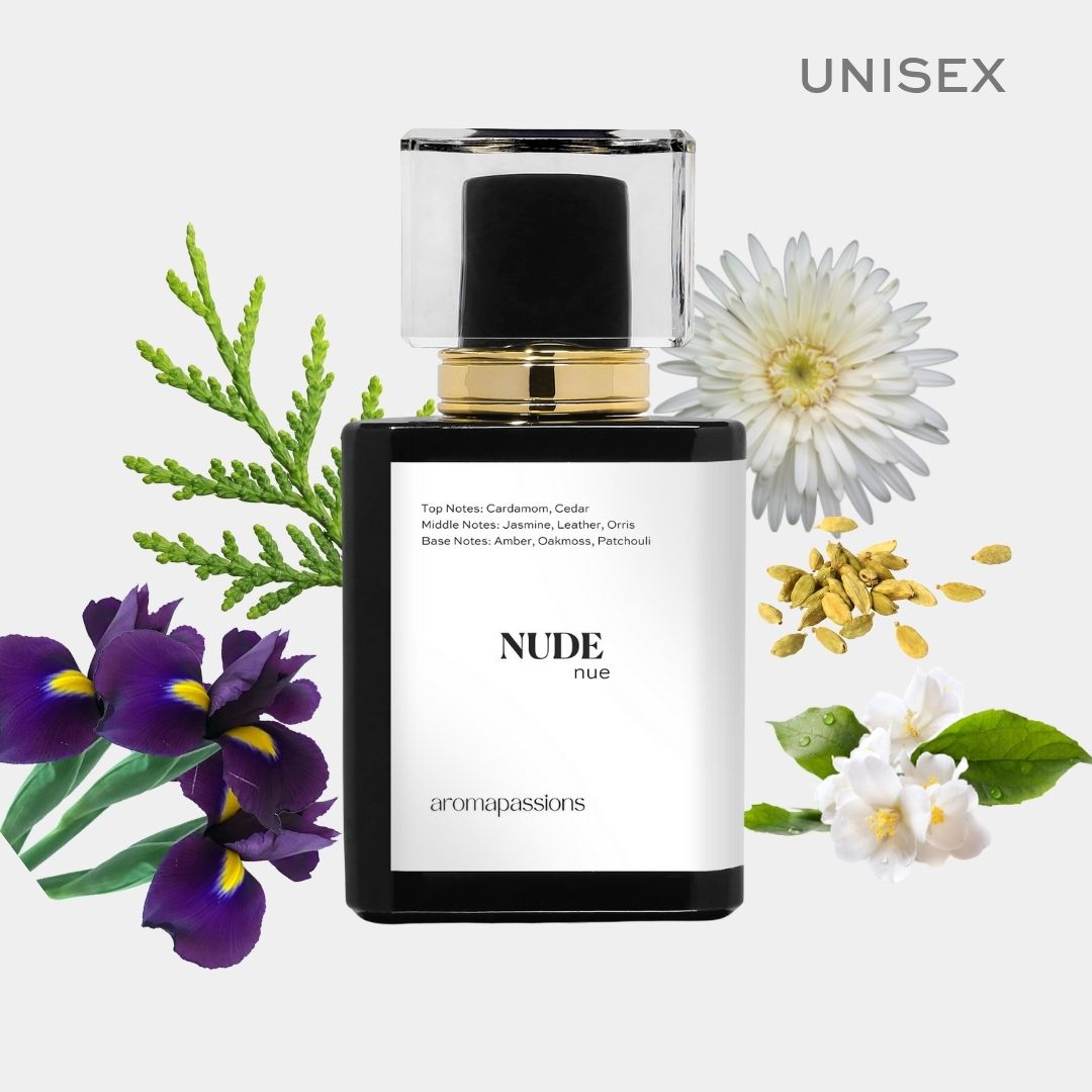 NUDE | Inspired by TOM FORD OMBRE LEATHER | Ombre Leather Dupe Pheromone Men Women Perfume | Cardamom Jasmine Patchouli Essential Oilss