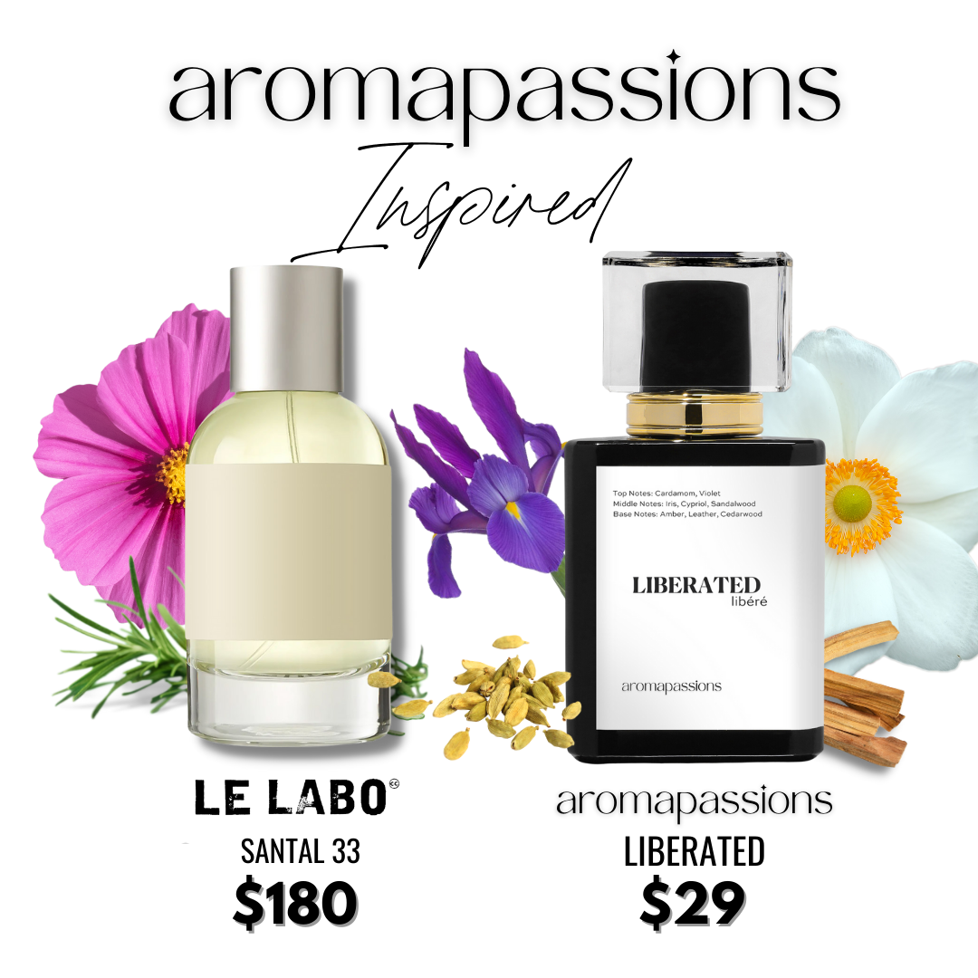 LIBERATED | Inspired by LE LABO SANTAL 33 | Santal 33 Dupe Pheromone Perfume