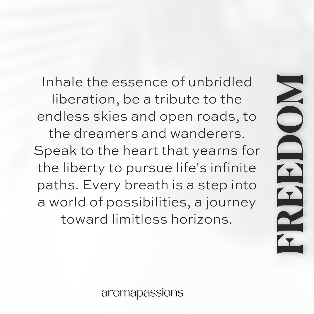 FREEDOM | Inspired by LE LABO ANOTHER 13 | Another 13 Dupe Pheromone Perfume