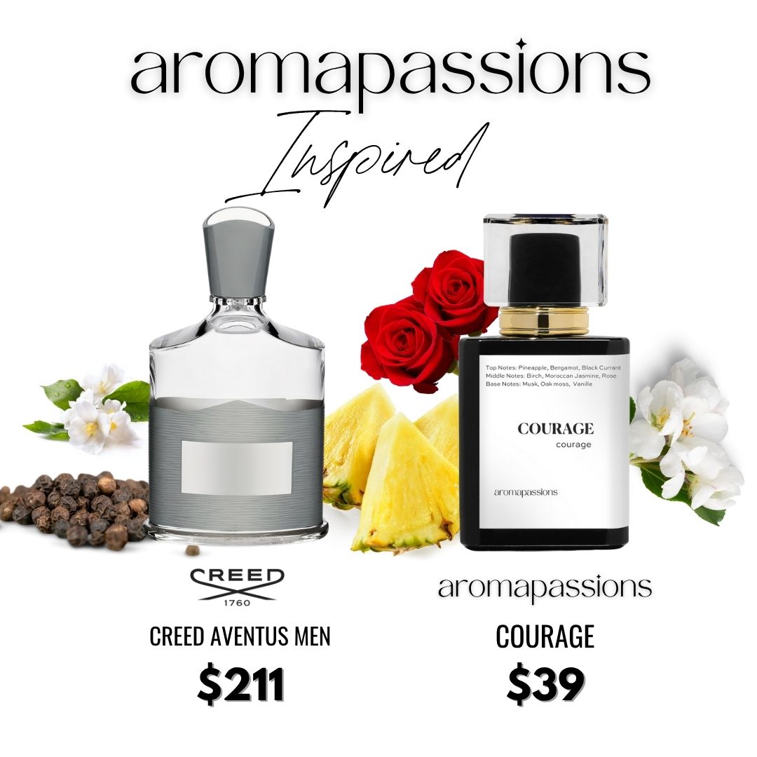 COURAGE | Inspired by CREED AVENTUS | Aventus Dupe Pheromone Perfume