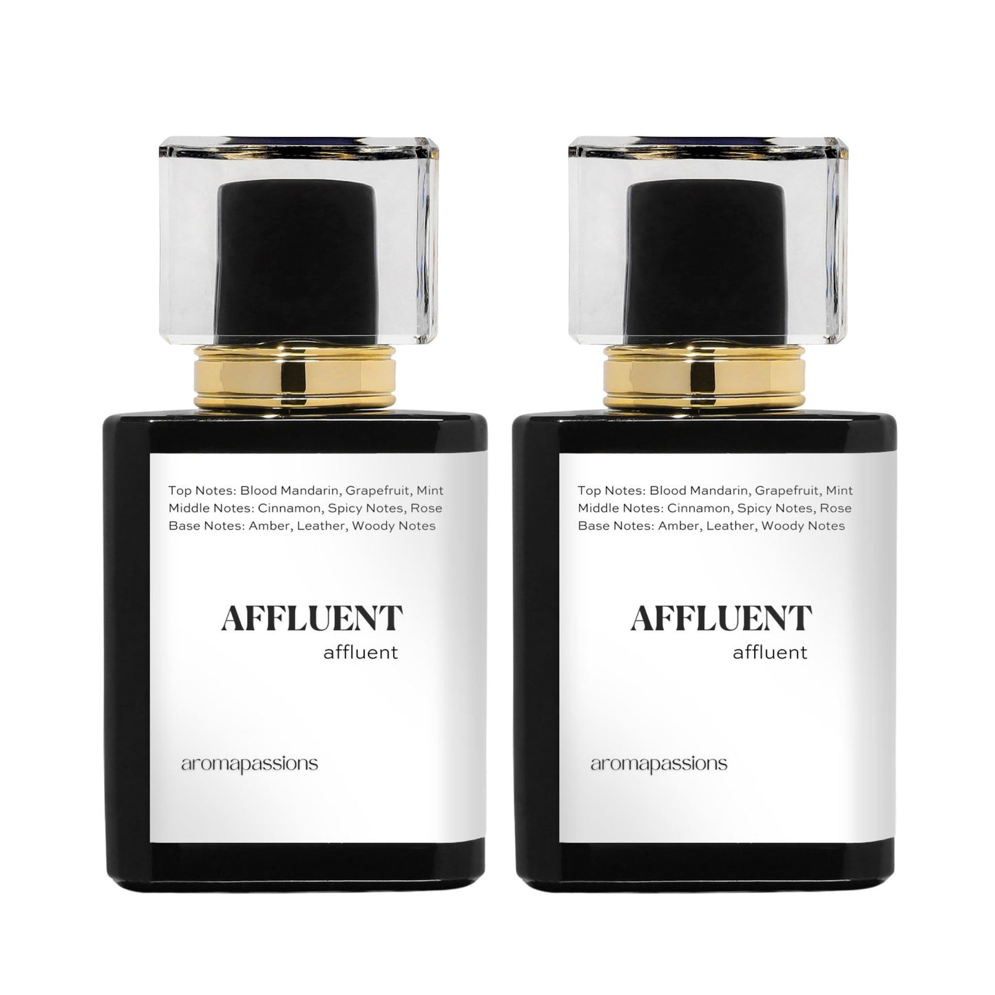 AFFLUENT | Inspired by One Million | Mint Cinnamon Rose Patchouli Essential Oils | 1 Million Dupe Pheromone Perfume