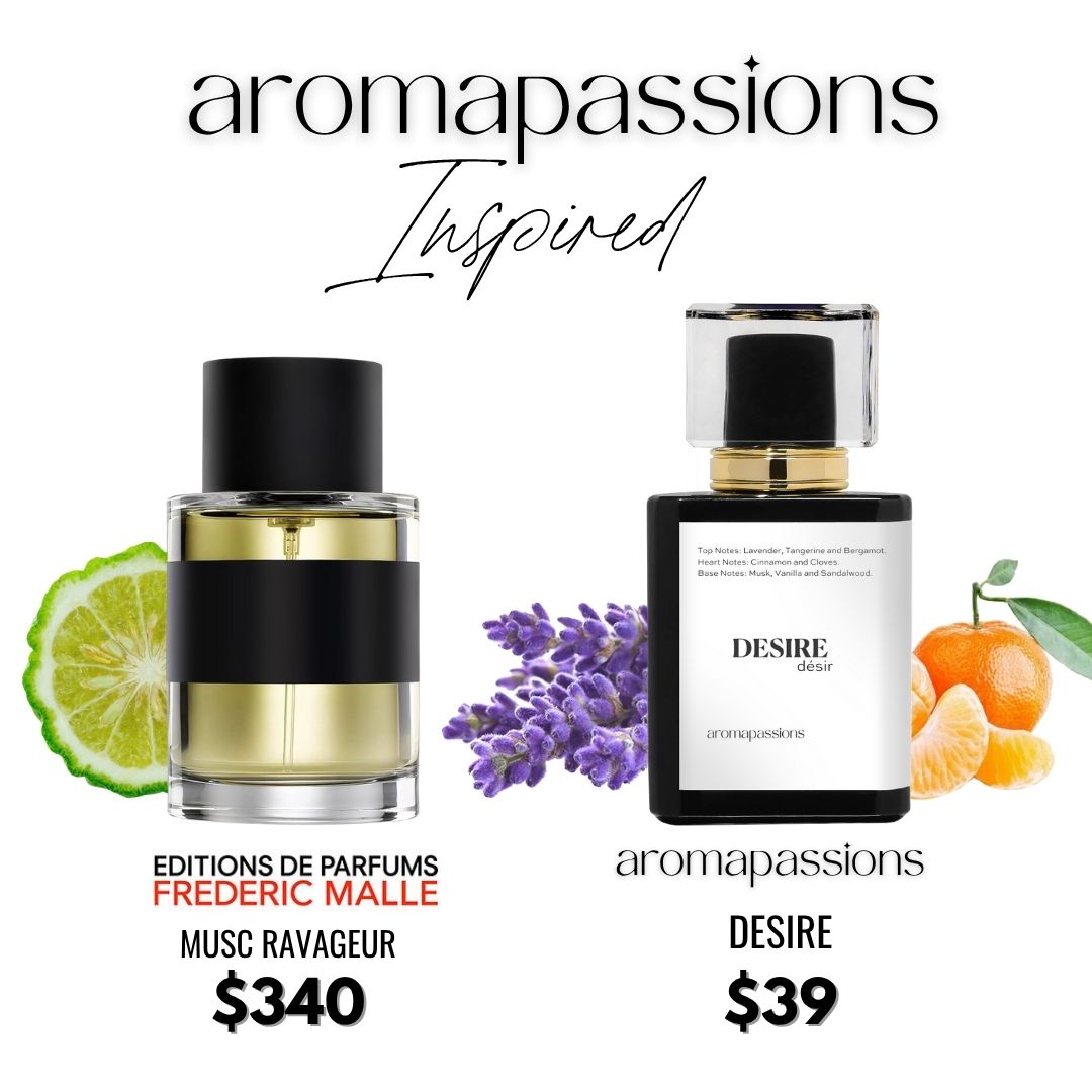 DESIRE | Inspired by FREDERIC MALLE MUSC RAVAGEUR | Musc Ravageur Dupe Pheromone Perfume