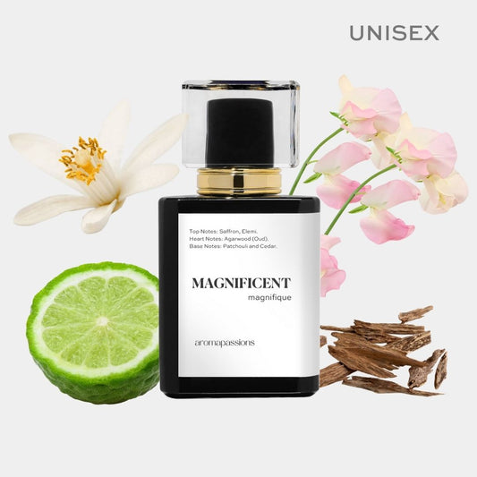 MAGNIFICENT | Inspired by MFK 724 | Calabrian Bergamot Sweet Pea Jasmin Sandalwood Essential Oils | 724 Dupe Pheromone Perfume