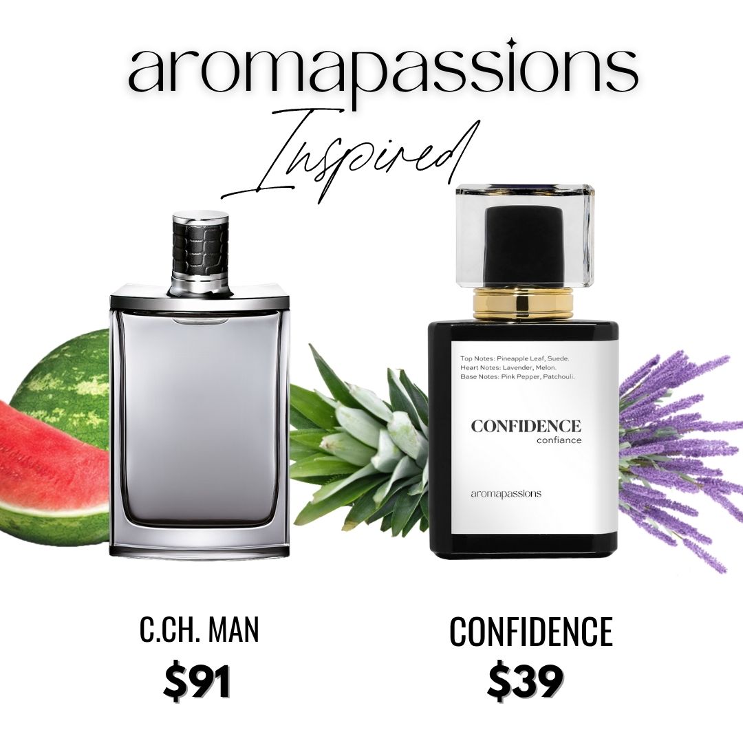CONFIDENCE | Inspired by JIMMY CHOO MAN | Lavender Pink Pepper Patchouli Essential Oils | Jimmy Choo Dupe Pheromone Perfume