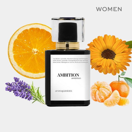 AMBITION | Inspired by YSL LIBRE | Lavender Mandarin Orange Black Currant Lavender Jasmine Vanilla Cedar Essential Oils | Libre Dupe Pheromone Perfume