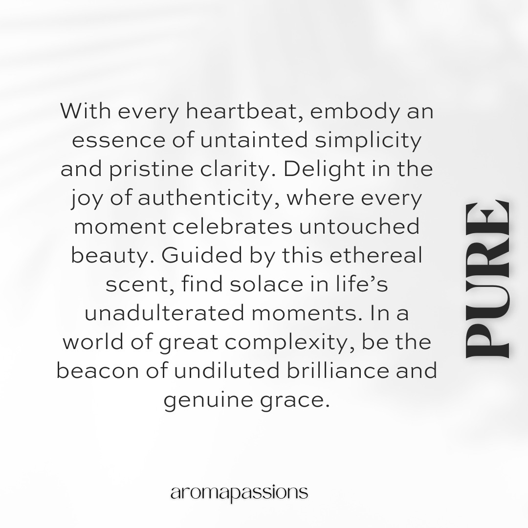 PURE | Inspired by CREED LOVE IN WHITE | Love in White Dupe Pheromone Perfume