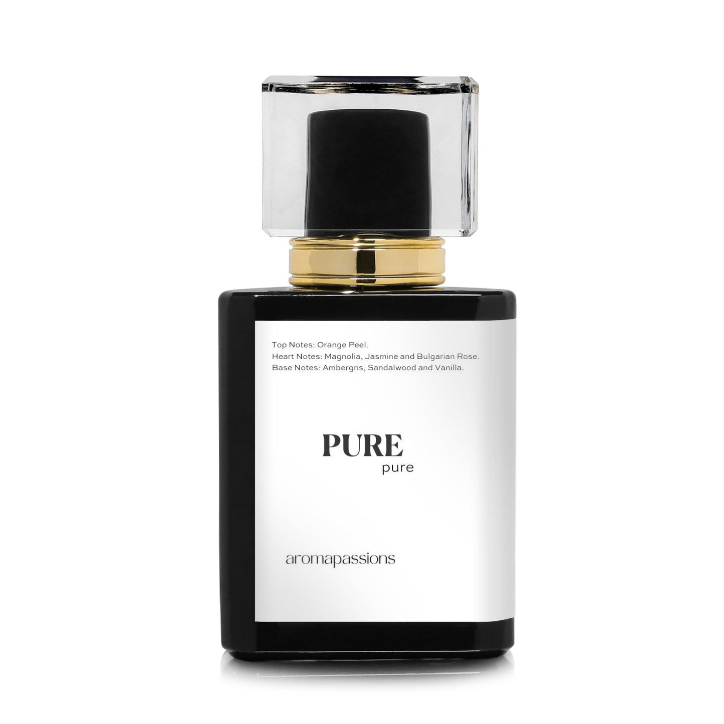 PURE | Inspired by CREED LOVE IN WHITE | Narcissus Italian Jasmine Bulgarian Rose Sandalwood Vanilla Essential Oils | Love in White Dupe Pheromone Perfume