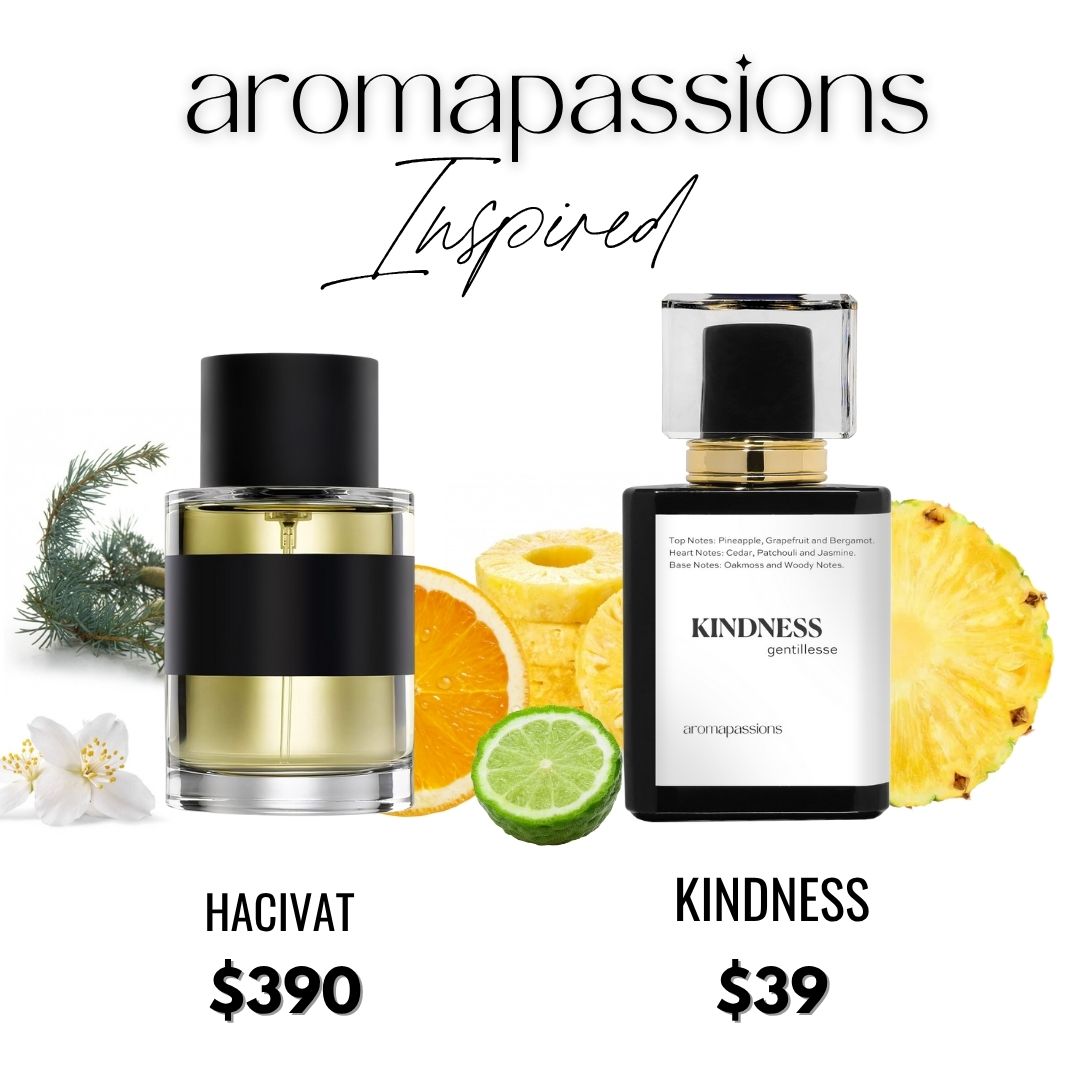 KINDNESS | Inspired by NISHANE HACIVAT | Bergamot Cedar Patchouli Jasmine Essential Oils | Hacivat Dupe Pheromone Perfume