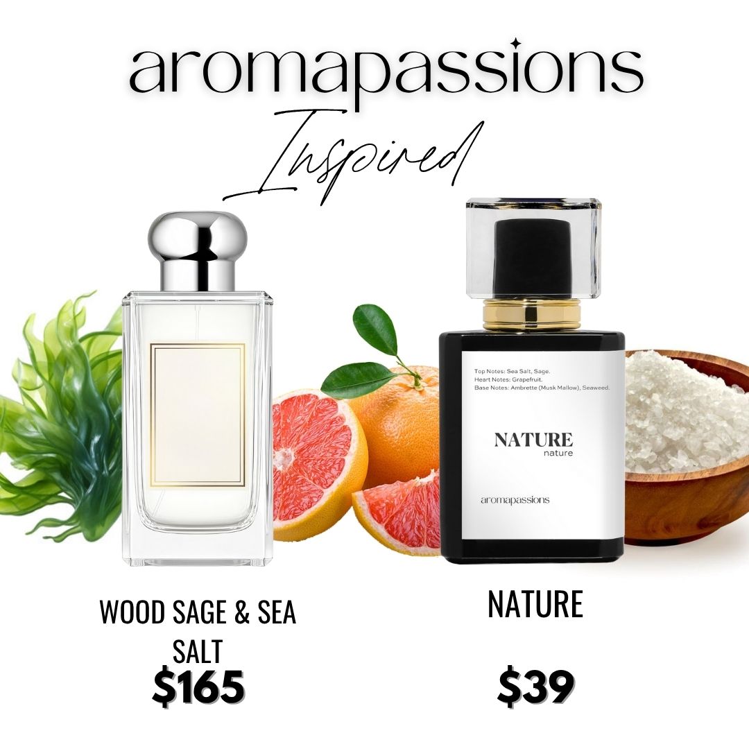 NATURE | Inspired by JO MALONE LONDON WOOD SAGE & SEA SALT | Wood Sage & Sea Salt Dupe Pheromone Perfume Dupes