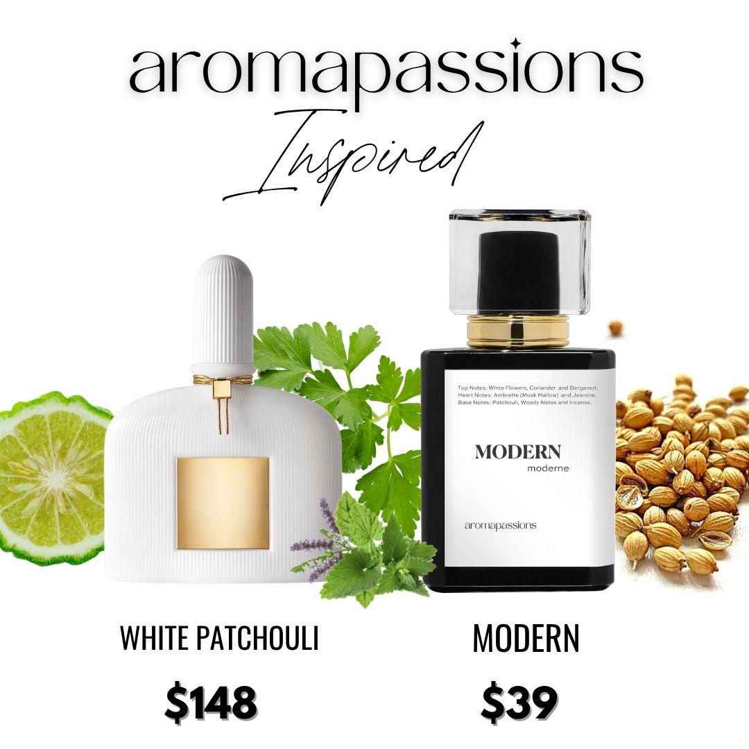 MODERN | Inspired by TOM FORD WHITE PATCHOULI | White Patchouli Dupe Pheromone Perfume
