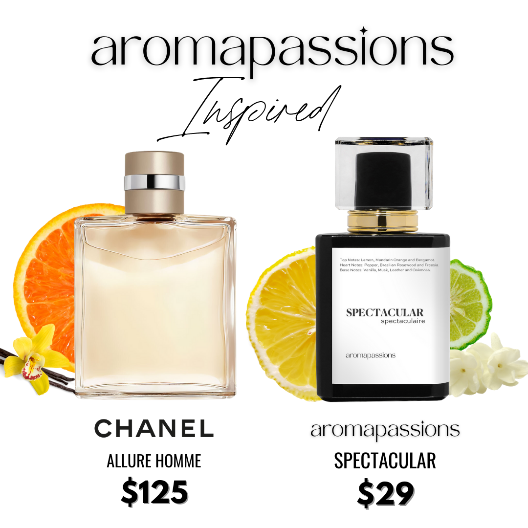 SPECTACULAR | Inspired by CHANEL ALLURE HOMME | Allure Dupe Pheromone Perfume