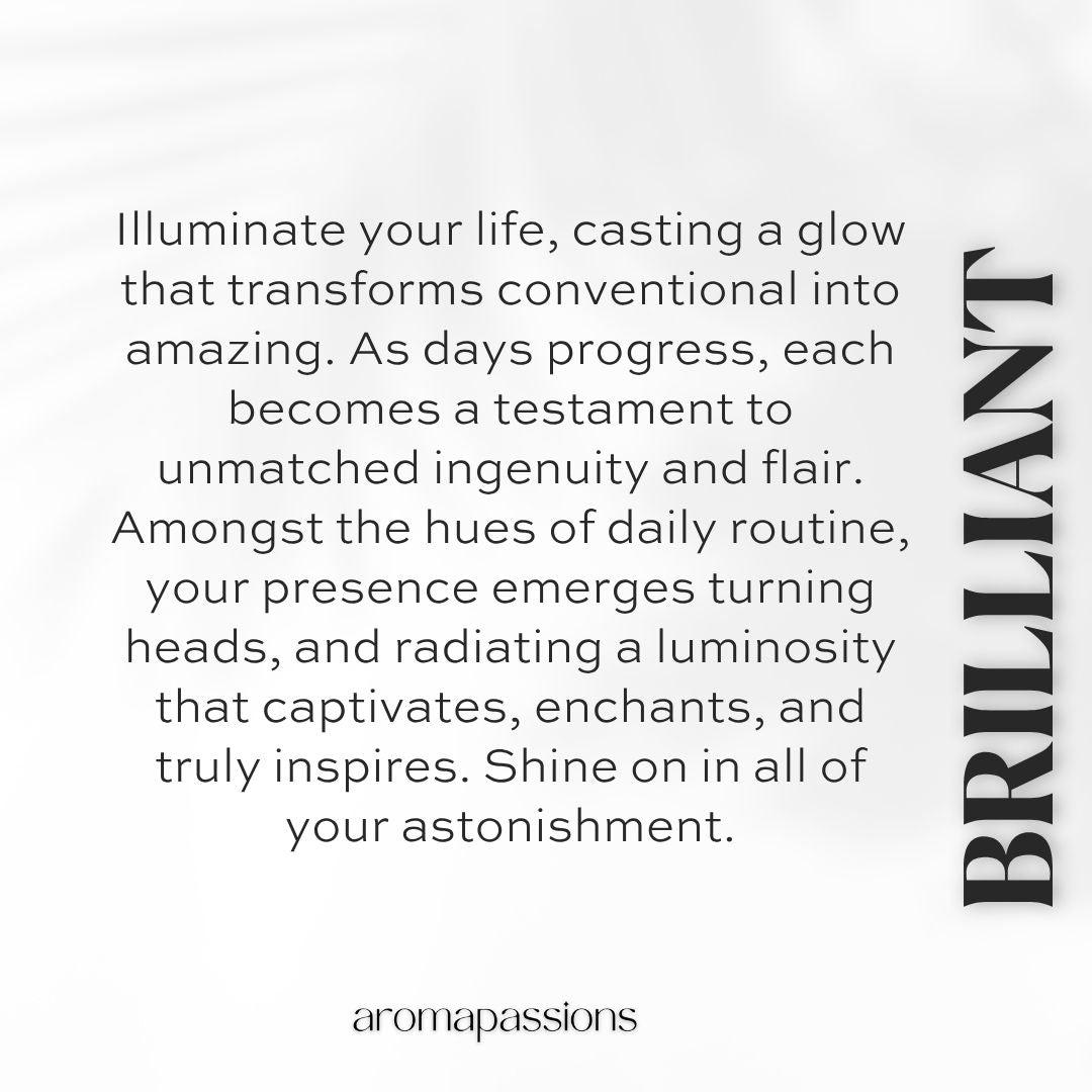 BRILLIANT | Inspired by MFK A LA ROSE | Bergamot Orange Rose Violet Magnolia Cedar Essential Oils | Maison Francis Kurkdjian A La Rose Dupe Pheromone Perfume