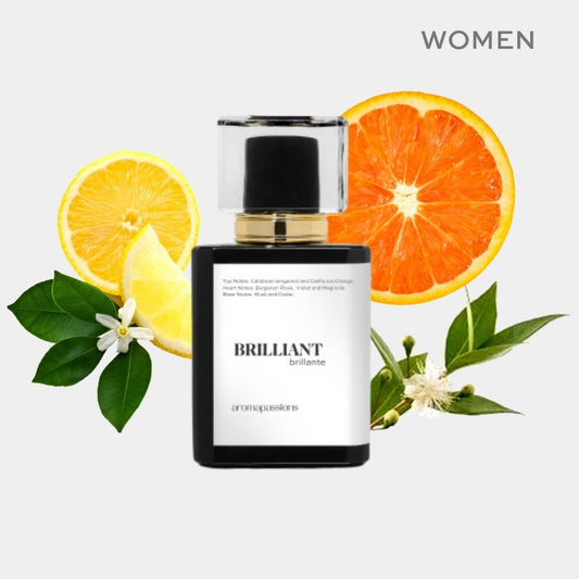 BRILLIANT | Inspired by MFK A LA ROSE | Bergamot Orange Rose Violet Magnolia Cedar Essential Oils | Maison Francis Kurkdjian A La Rose Dupe Pheromone Perfume