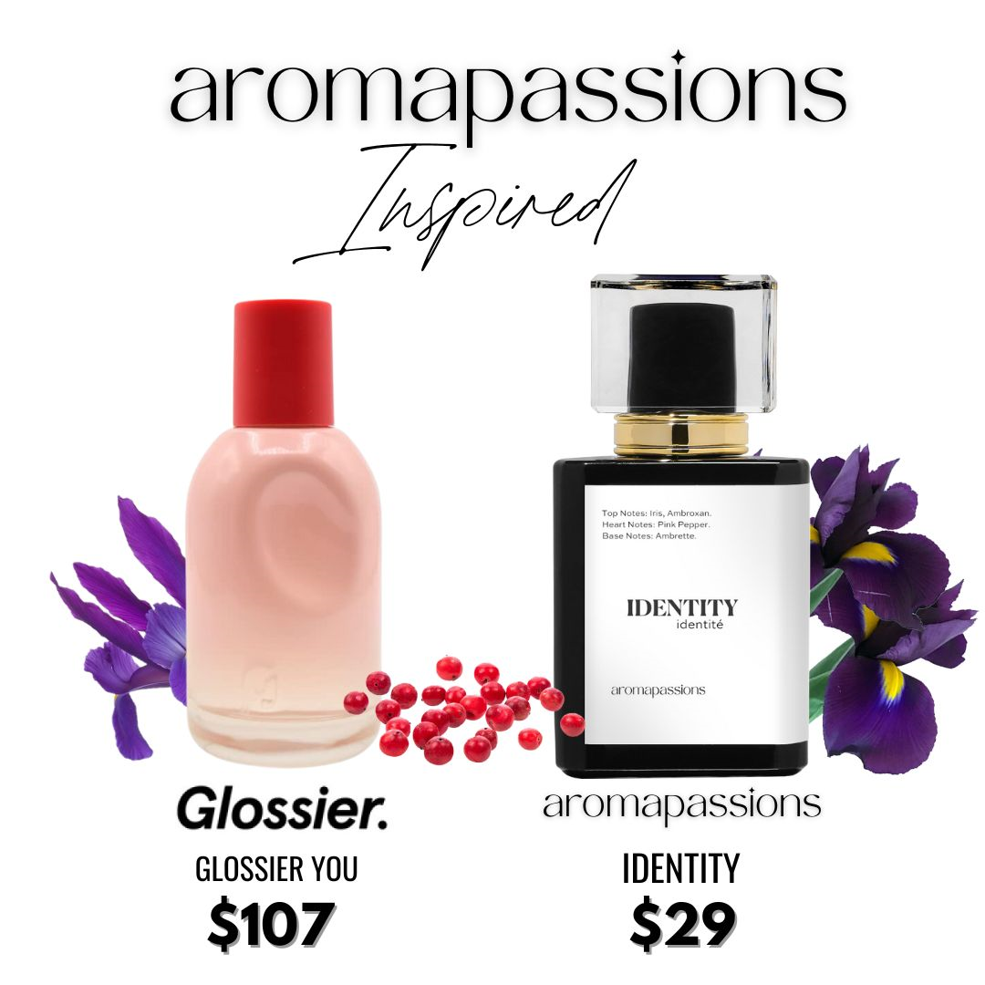IDENTITY | Inspired by GLSR. YOU | Glossr. You Dupe Pheromone Perfume