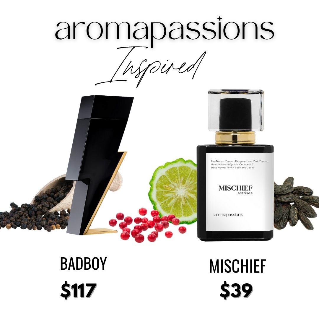 MISCHIEF | Inspired by CAROLINA HERRERA BADBOY | Badboy Dupe Pheromone Perfume