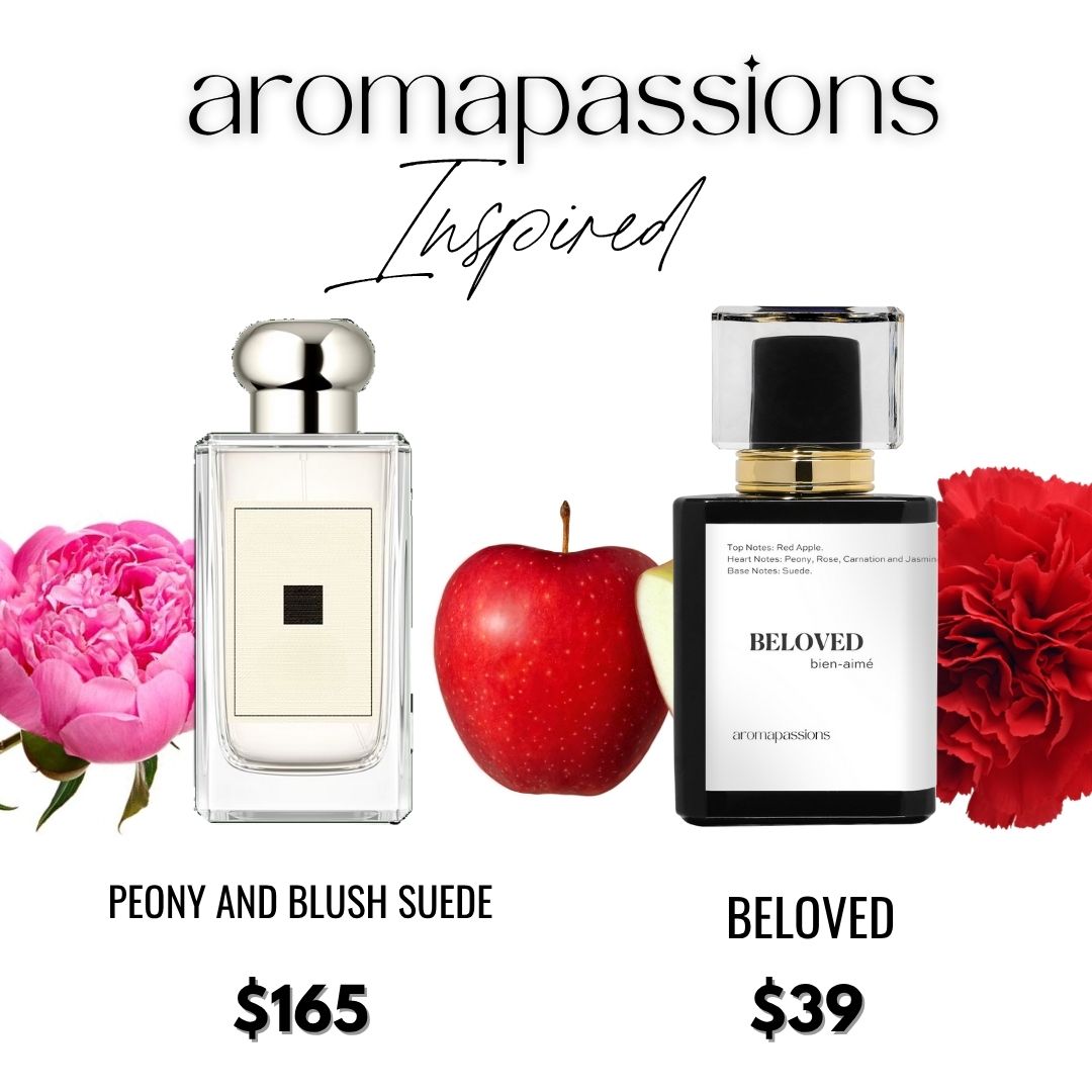 BELOVED | Inspired by JO MALONE PEONY AND BLUSH SUEDE | Peony and Blush Suede Dupe Pheromone Perfume