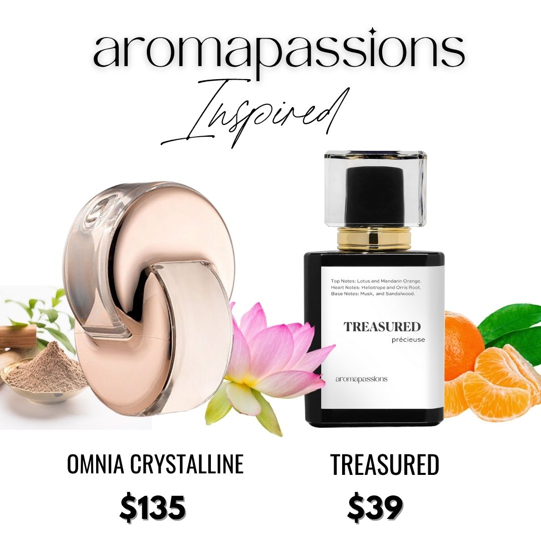 TREASURED | Inspired by BVLGARI OMNIA CRYSTALLINE | Omnia Crystalline Dupe Pheromone Perfume