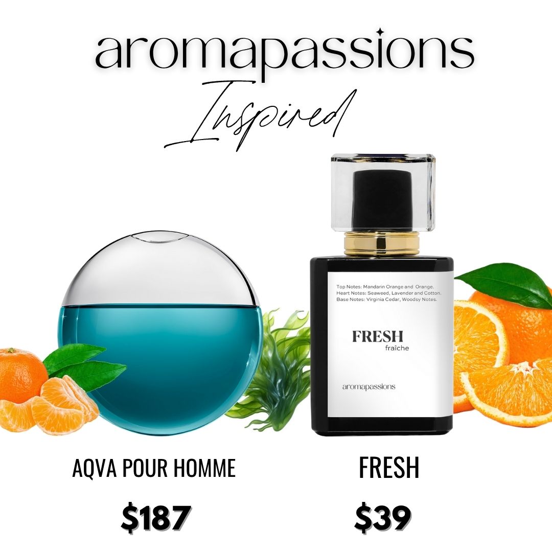 FRESH | Inspired by BVLGARI AQVA POUR HOMME | Aqva Pour Homme Dupe Pheromone Perfume