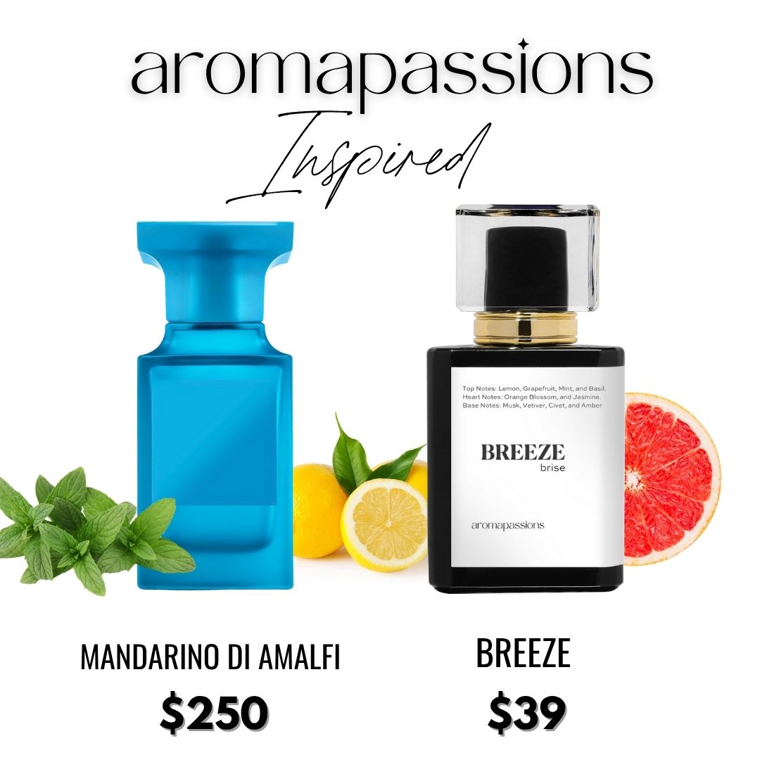 BREEZE | Inspired by TOM FORD MANDARINO DI AMALFI | Mandarino Di Amalfi Dupe Pheromone Perfume