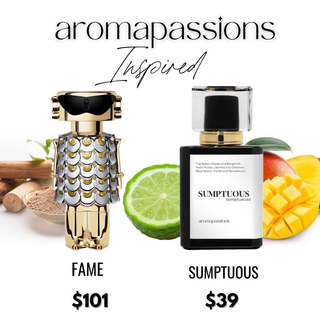 SUMPTUOUS | Inspired by PACO RABANNE FAME | Fame Dupe Pheromone Perfume