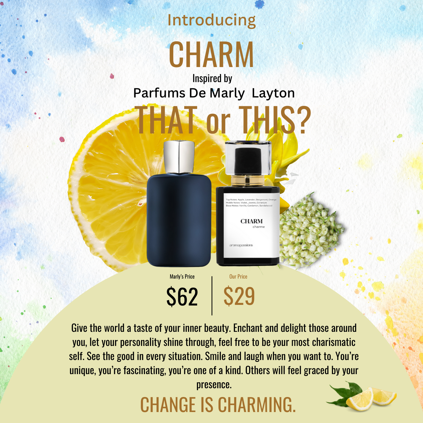 CHARM | Inspired by MRLY LAYTON | Layton Dupe Pheromone Perfume