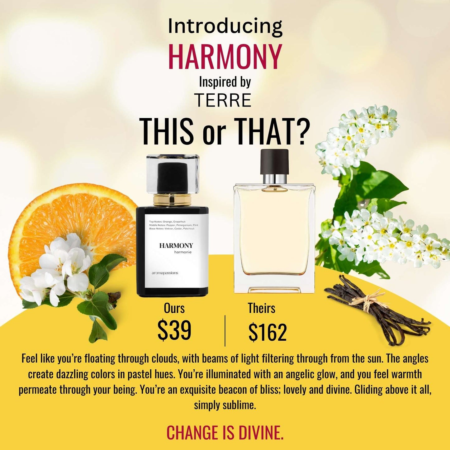 HARMONY | Inspired by HERMES TERRE D'HERMES | Terre D'Hermes Dupe Pheromone Perfume