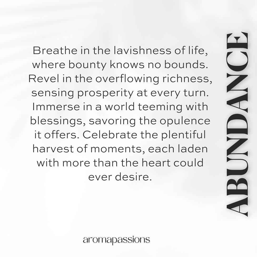 ABUNDANCE | Inspired by JO MALONE VETIVER & GOLDEN VANILLA | Vetiver & Golden Vanilla Dupe Pheromone Perfume - aromapassions