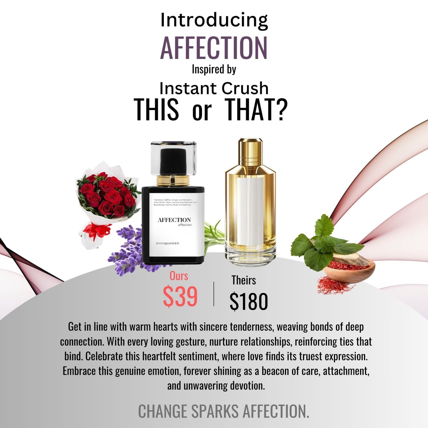 AFFECTION | Inspired by MANCERA INSTANT CRUSH | Instant Crush Dupe Pheromone Perfume - aromapassions