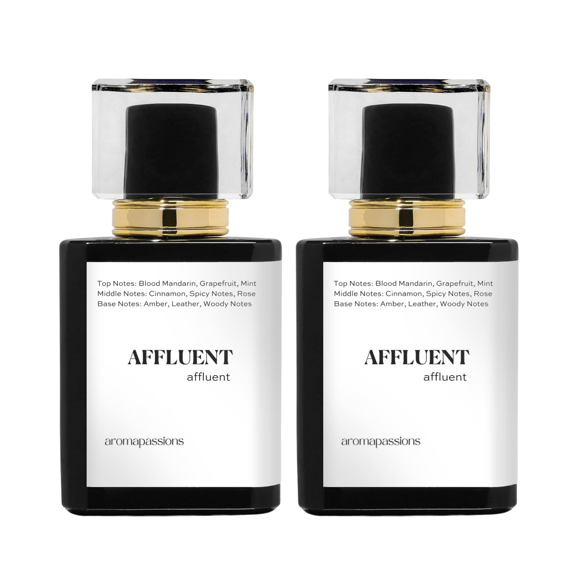 AFFLUENT | Inspired by One Million | Mint Cinnamon Rose Patchouli Essential Oils | 1 Million Dupe Pheromone Perfume - aromapassions