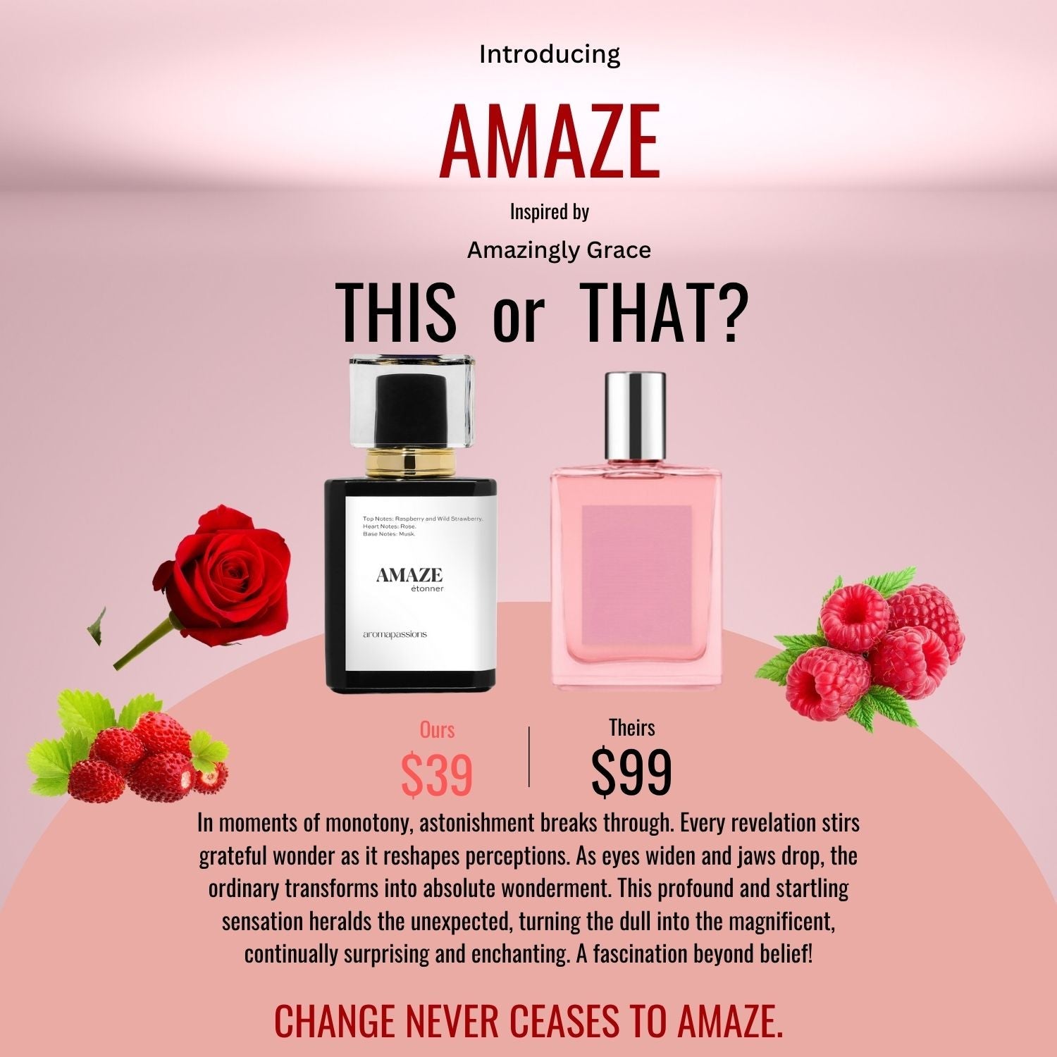 AMAZE | Inspired by PHILOSOPHY AMAZINGLY GRACE | Amazingly Grace Dupe Pheromone Perfume - aromapassions