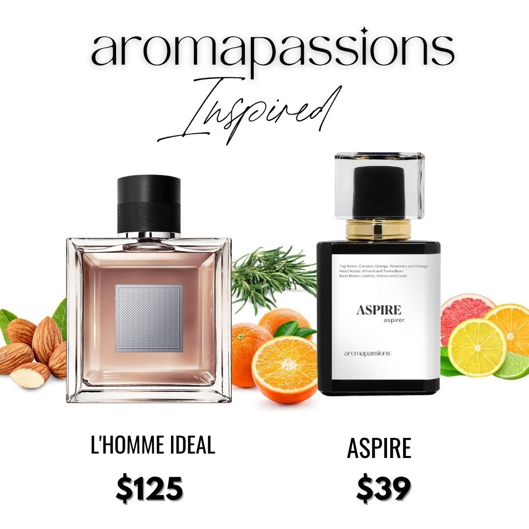 ASPIRE | Inspired by GUERLAIN L'HOMME IDEAL | L'homme Ideal Dupe Pheromone Perfume - aromapassions