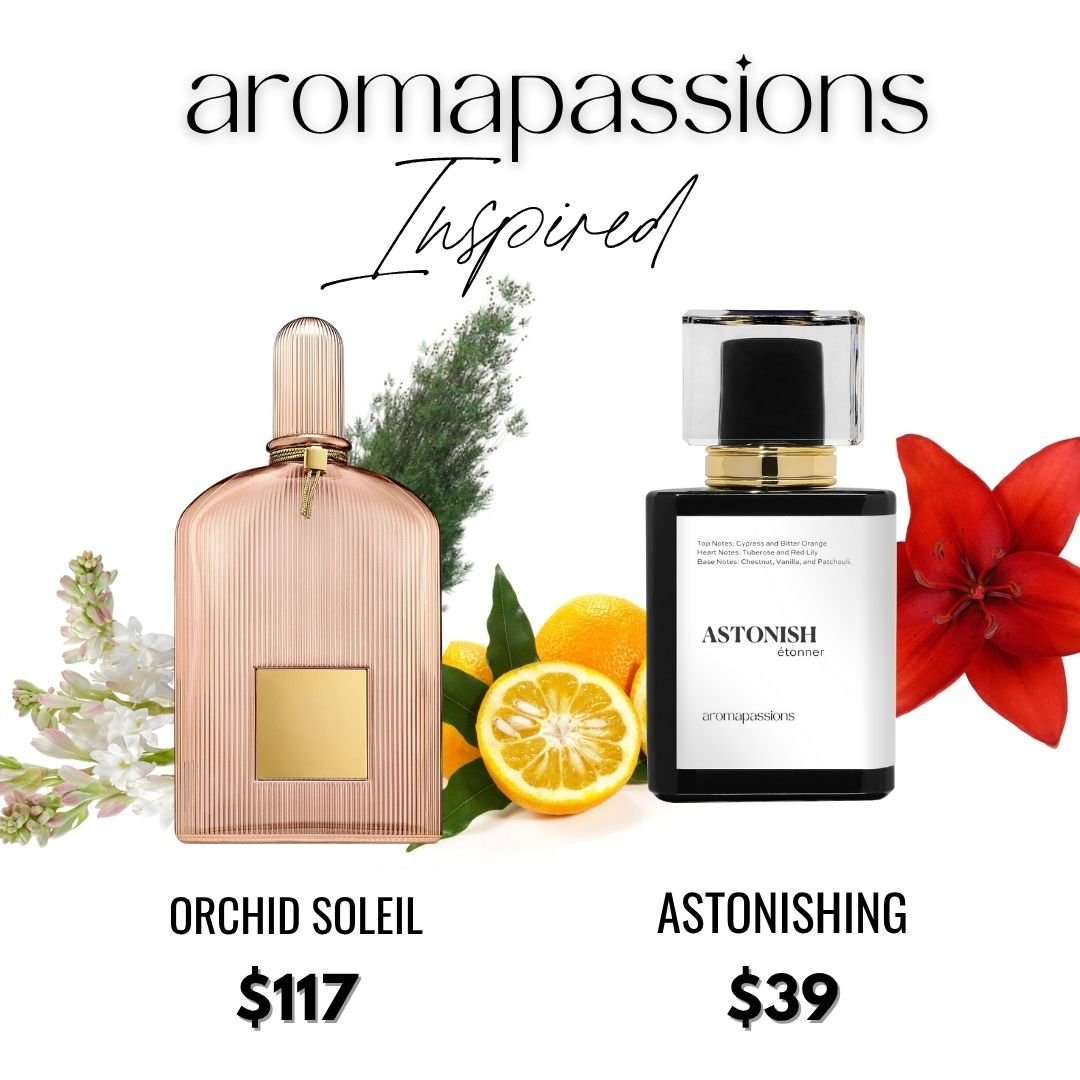 ASTONISH | Inspired by TOM FORD ORCHID SOLEIL | Orchid Soleil Dupe Pheromone Perfume - aromapassions